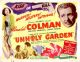The Unholy Garden (1931) DVD-R