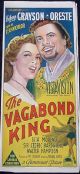 The Vagabond King (1956) DVD-R
