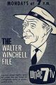 The Walter Winchell File (1957-1959 TV series, 10 episodes) DVD-R