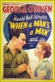 When a Man's a Man (1935) DVD-R