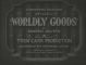 Worldly Goods (1930) DVD-R