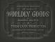Worldly Goods (1930) DVD-R