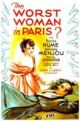 The Worst Woman in Paris (1933) DVD-R
