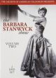 The Barbara Stanwyck Show, Vol. 2 On DVD