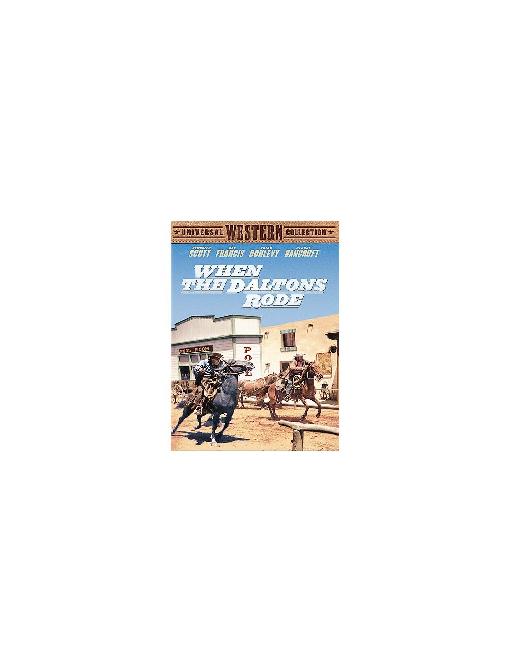 Universal Western Collection, DVD Database