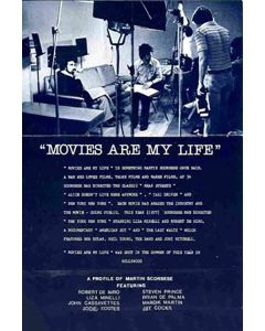 Movies Are My Life: A Profile on Martin Scorsese (1978) DVD-R