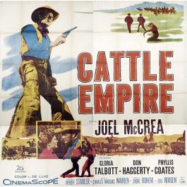 Cattle Empire (1958) Western DVD